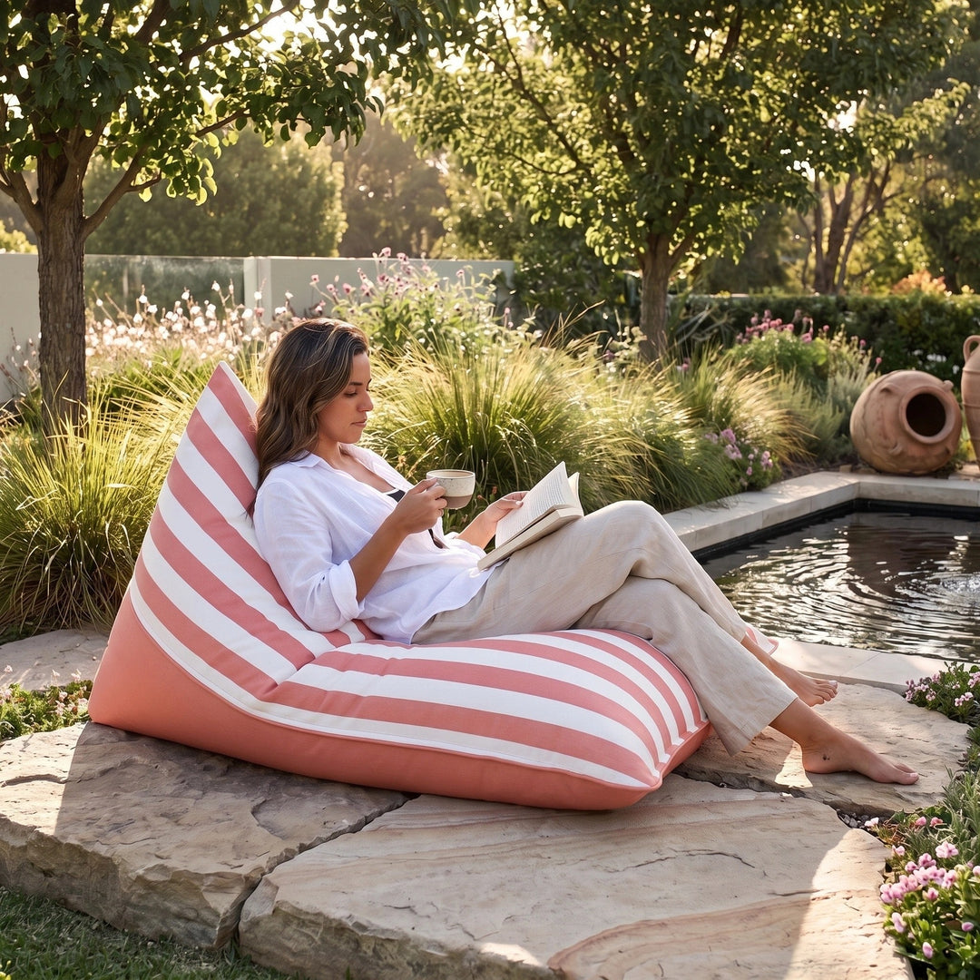 Kurrajong | Triangle Bean Bag Chair Cover, UV Resistant Outdoor Bean Bag Cover - image 5