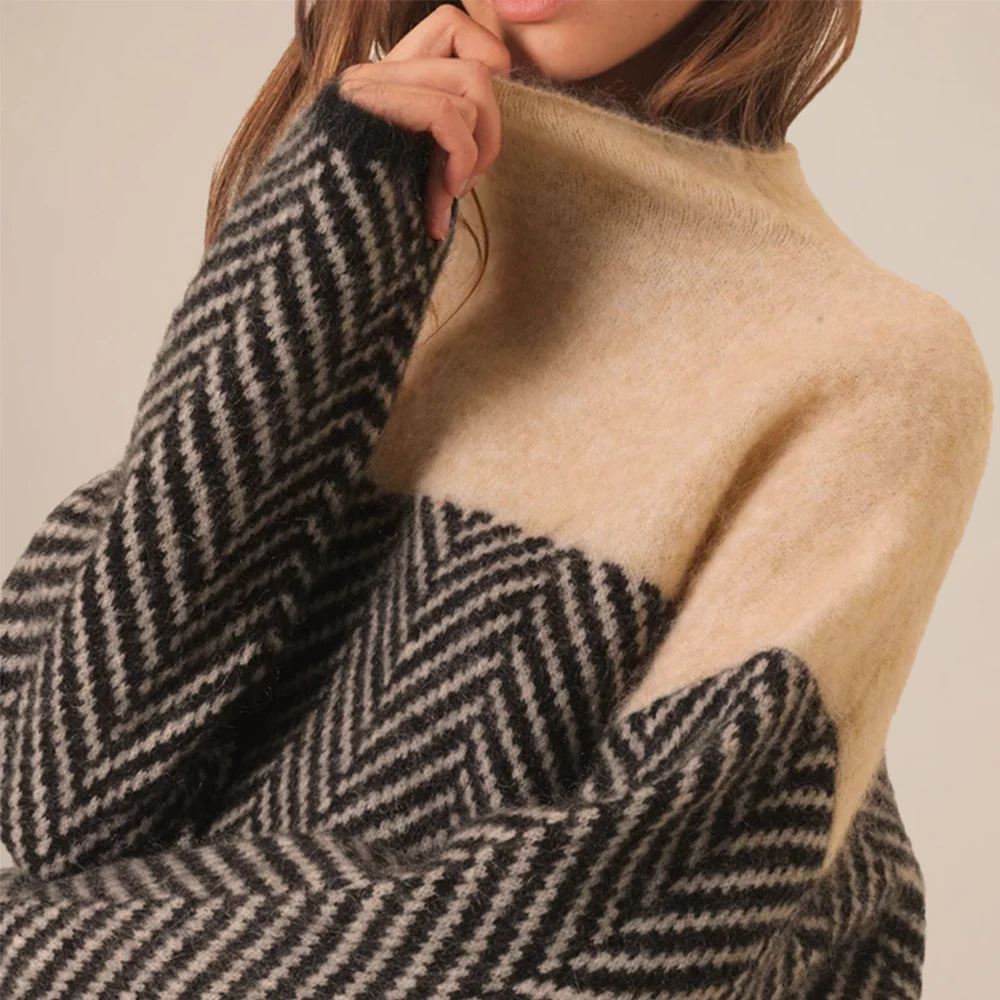 Elspeth | Turtleneck Winter Sweater for Women