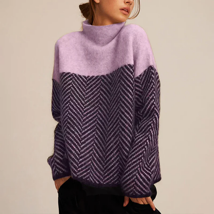 Elspeth | Turtleneck Winter Sweater for Women