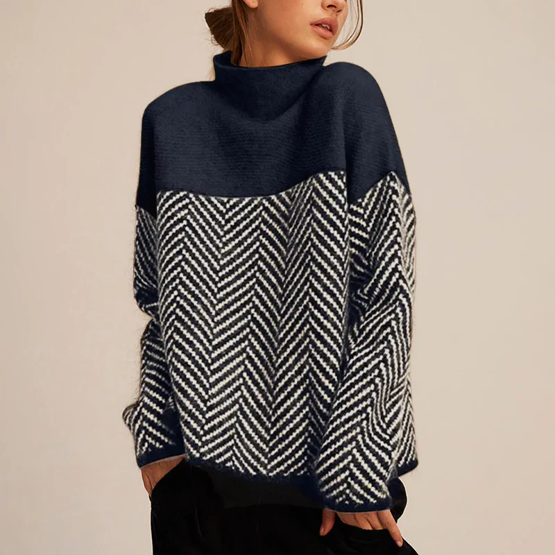 Elspeth | Turtleneck Winter Sweater for Women