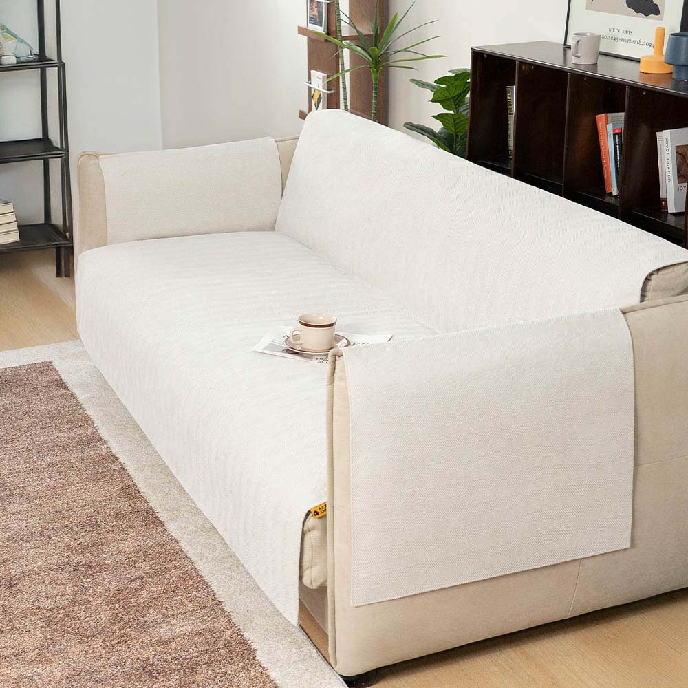 Rhyll | Waterproof Non-Slip Chenille One-Piece Couch Cover - image 29