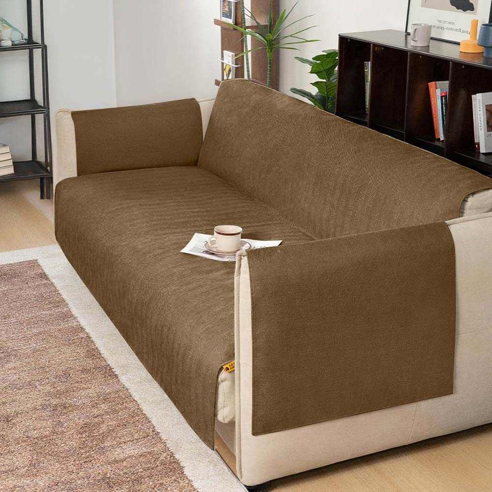 Rhyll | Waterproof Non-Slip Chenille One-Piece Couch Cover - image 36