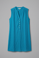 Lourdes | Women's Beach Dress with V-Neck and Button Placket