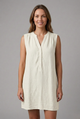 Lourdes | Women's Beach Dress with V-Neck and Button Placket