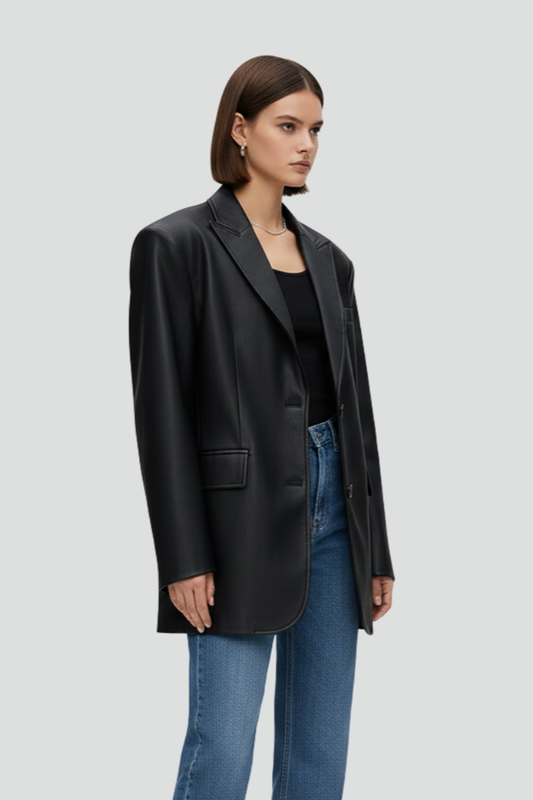 Arabella | Women’s Blazer with Notched Lapel and Front Fastening