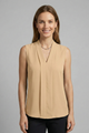Christabel | Women's Blouse with V-Neck and Sleeveless Design
