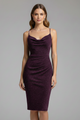 Rhona | Women's Dress with Scoop Neckline and Sleeveless Cut