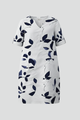 Michaela | Women's Dress with V Neck and Short Sleeves