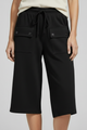 Keziah | Women's Knee Length Shorts with Elastic Waist and Pockets