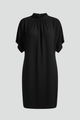 Ninon | Women's Mini Dress with Mock Neck and Split Sleeves