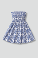 Luella | Women's Mini Dress with Strapless Top and Flared Skirt