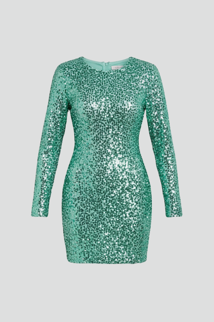 Maia | Women's Mini Dress with V Neckline and Open Back