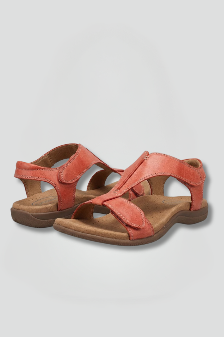 Saffron | Women's Orthopedic-Style Sandals with Cushioned Footbed for Summer