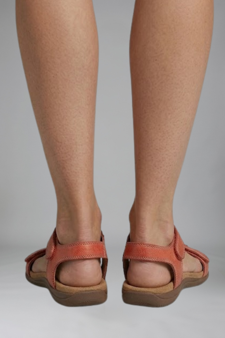 Saffron | Women's Orthopedic-Style Sandals with Cushioned Footbed for Summer