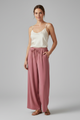 Effie | Women's Palazzo Trousers with Elastic Waist and Side Pockets