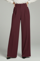 Asta | Women's Palazzo Trousers with Front Pleats and Back Pockets