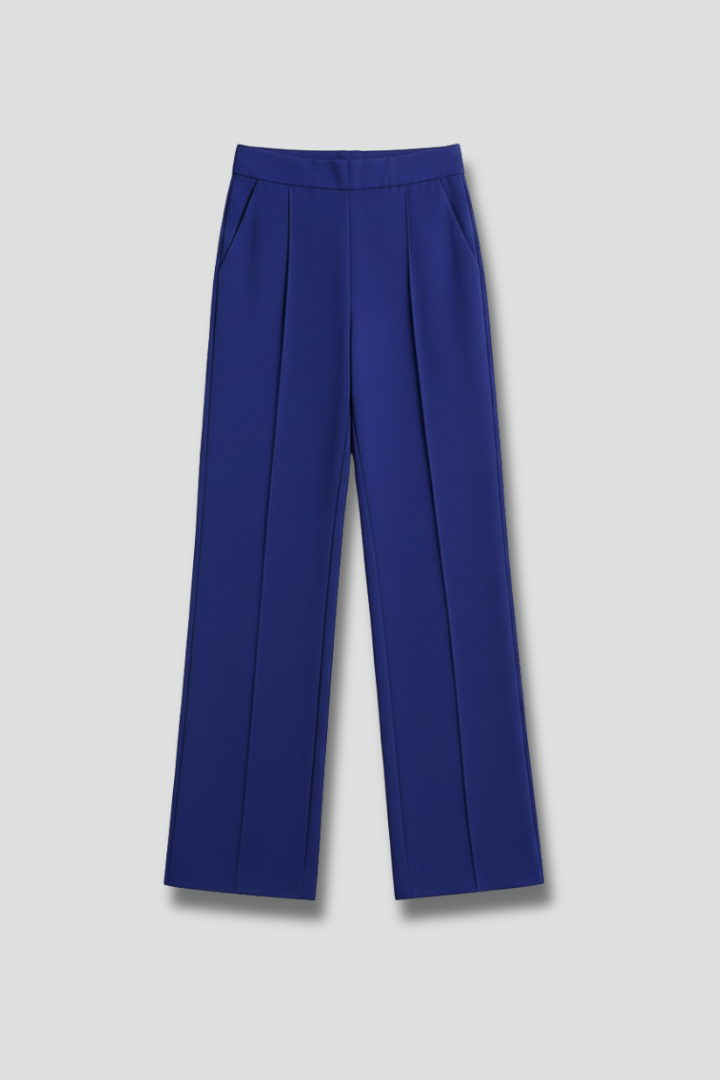 Clothilde | Women's Palazzo Trousers with High Waist and Pleats