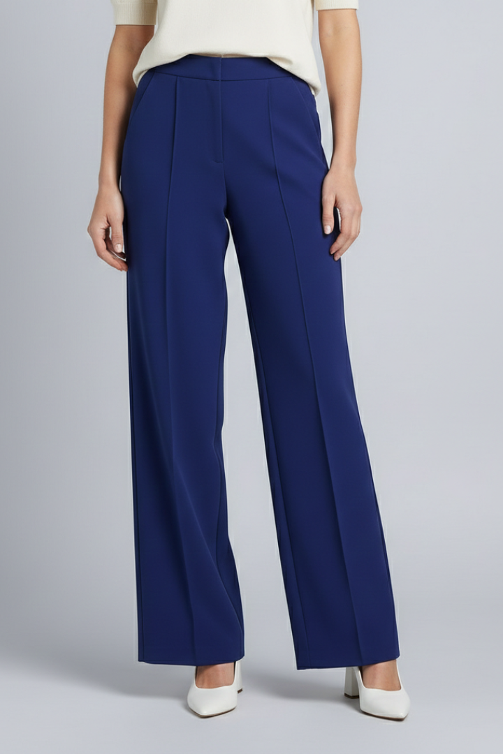 Clothilde | Women's Palazzo Trousers with High Waist and Pleats