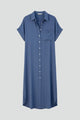 Querida | Women's Shirt Dress with Button Down Front