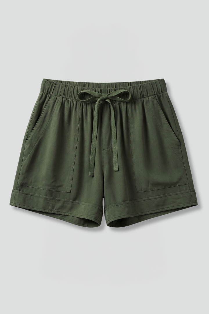 Amaryllis | Women's Shorts with Drawstring Waist and Relaxed Fit
