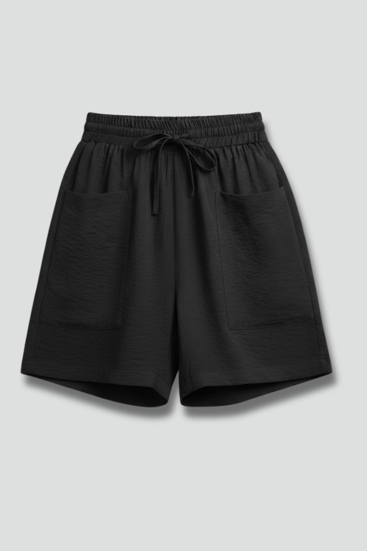 Isabeau | Women's Shorts with Drawstring Waist and Side Pockets