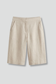 Leda | Women's Shorts with Elastic Waistband and Side Pockets