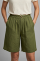 Leah | Women's Shorts with Elastic Waistband and Side Pockets