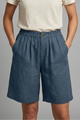 Leah | Women's Shorts with Elastic Waistband and Side Pockets
