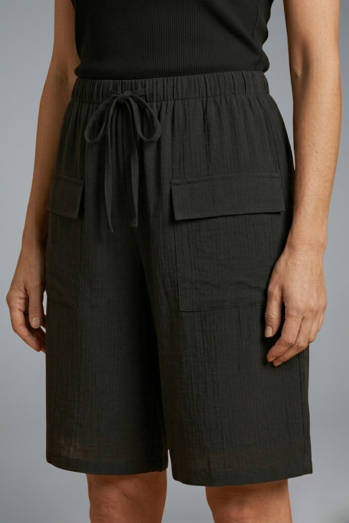 Lydia | Women's Shorts with Elasticated Waistband and Drawstring