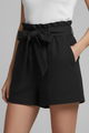 Irena | Women's Shorts with Tie Waist and Side Pockets