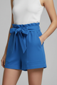 Irena | Women's Shorts with Tie Waist and Side Pockets