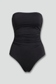 Sorrel | Women's Swimsuit with Strapless Neckline and Ruched Front