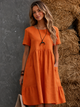 Reba | Women's Tiered Pocket Midi Dress