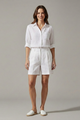 Hilda | Women's Two-Piece Set with Button Shirt and Wide Shorts
