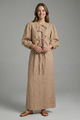 Fallon | Women's Two-Piece Set with Lace-Up Top and Elastic Waist Skirt