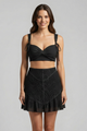 Essie | Women's Two Piece Set with Strap Top and Lace Skirt