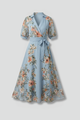 Zelie | Women's V-Neck Wrap Dress for Easy Dressing