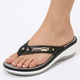 Ginette | Women's Arch Support Toe-Post Wedge Sandals