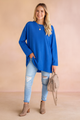 Salome | Women's Relaxed Oversized Long Sleeve Tunic Top
