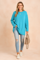Salome | Women's Relaxed Oversized Long Sleeve Tunic Top
