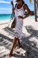 Rosaline | Women's Knitted Cover-Up with Cut-Out - image 8