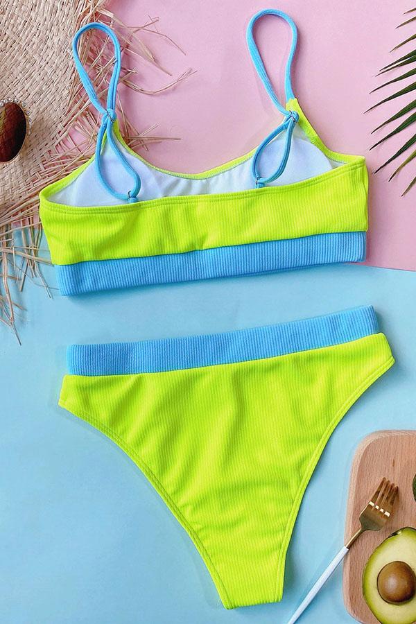 Sidonia | Women's Knitted Tankini Set - image 11