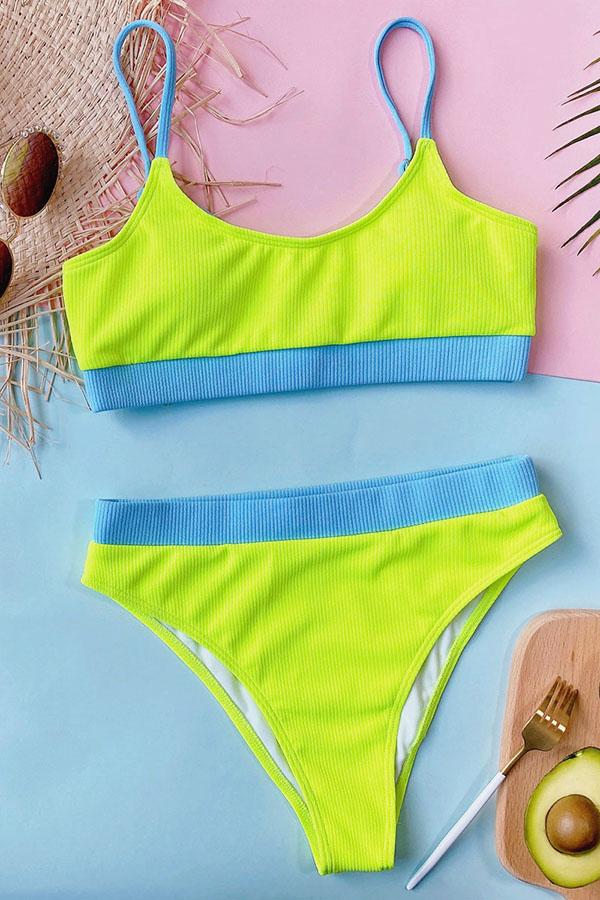 Sidonia | Women's Knitted Tankini Set - image 12