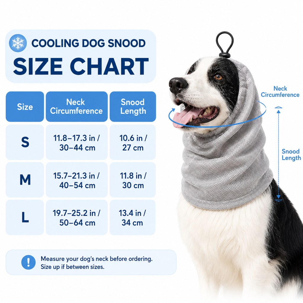 Dimitra | Water-Activated Dog Cooling Snood for Summer Walks - image 10