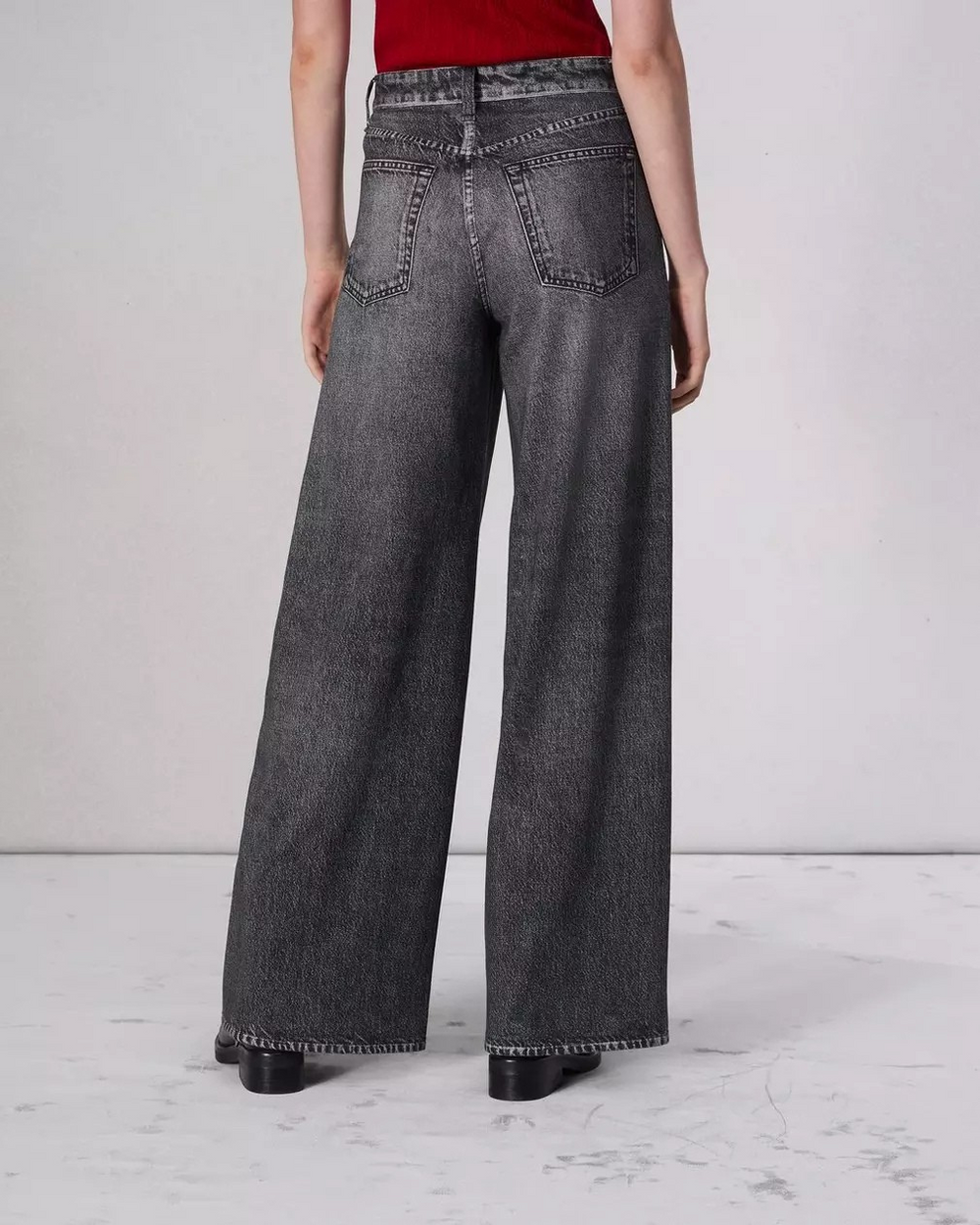 Mirabel | Women's Black Sweatpant Jeans
