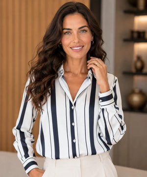 Black Pinstripe