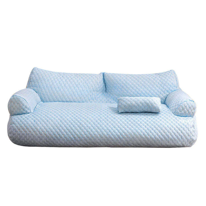 Cowes | Breathable Ice Silk Dog Sofa Bed, Washable - image 16