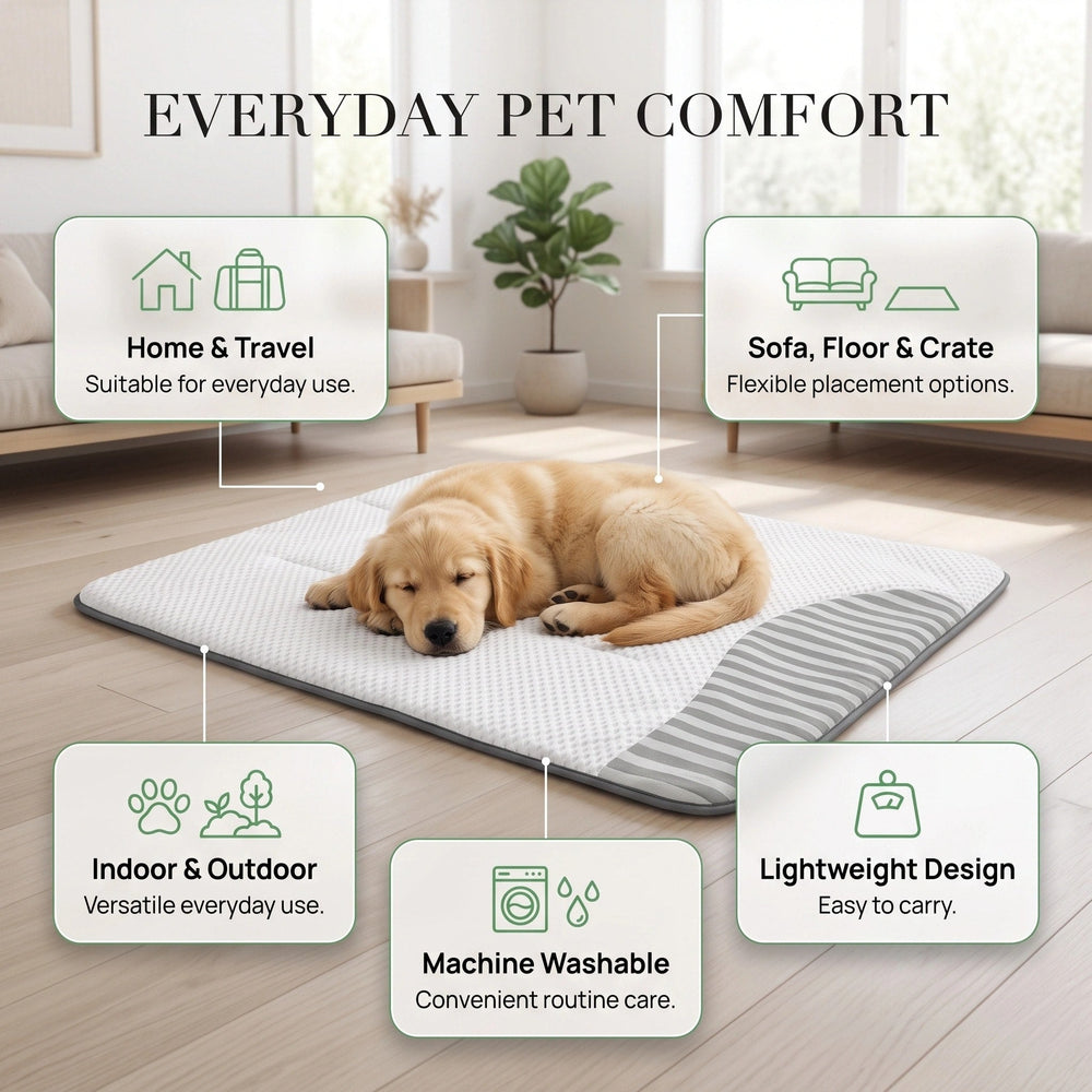 Rowan | Cooling Dog Mat with Non-Slip Bottom, PP Cotton Filling and Washable Design - image 2