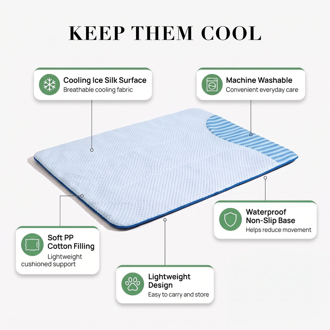 Rowan | Cooling Dog Mat with Non-Slip Bottom, PP Cotton Filling and Washable Design - image 3