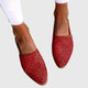 Bettany | Women's Orthopaedic Woven Slingback Flats with Adjustable Strap for Summer